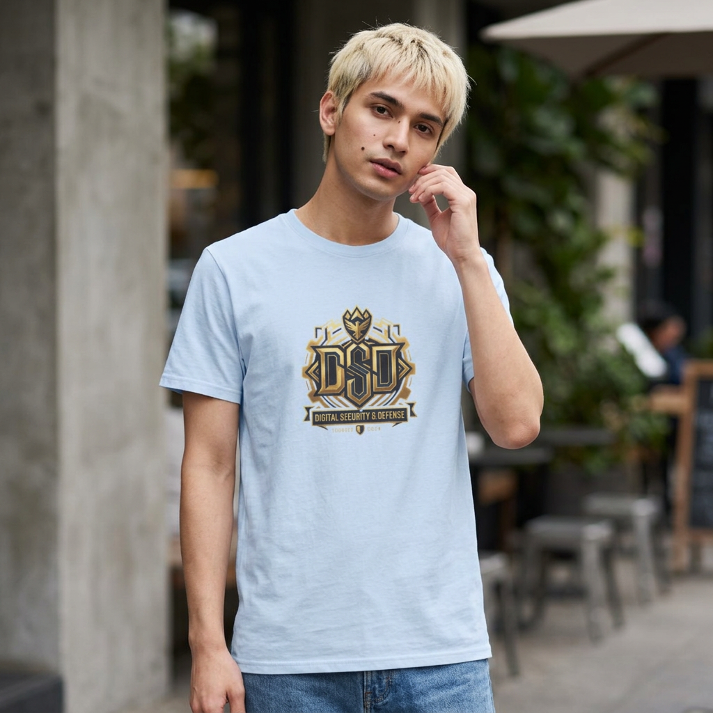 DSD Digital Security & Defense T-Shirt — Cybersecurity Badge Tee
