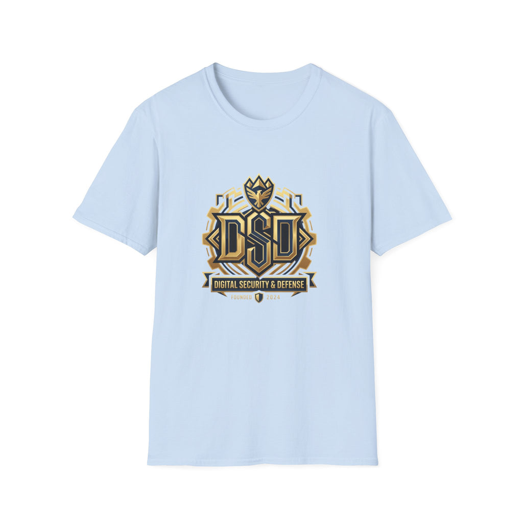 DSD Digital Security & Defense T-Shirt — Cybersecurity Badge Tee